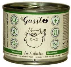 Gussto Cat Fresh Chicken CARNE PROASPĂTĂ DE PUI 200 g