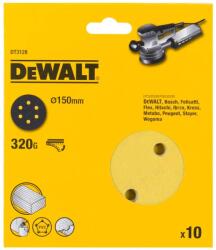 DEWALT Foi abrazive DeWALT DT3128 Velcro 150mm 320gr 10 buc (DT3128)