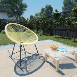 vidaXL Scaun Acapulco de exterior, bej, poliratan (313140) Balansoar