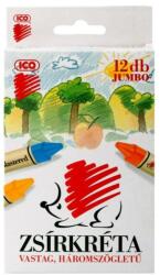 ICO Süni Jumbo 12db-os vegyes színű zsírkréta (7220100000) - tintasziget