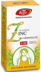 Fares Zinc + Vitamina D3, F180 - 30 cps