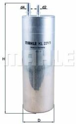 MAHLE filtru combustibil MAHLE KL 229/5 - automobilus