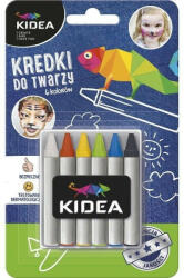 DERFORM Arcfestő krétakészlet, 6 db-os, Kidea (DFM-KDT6KA)