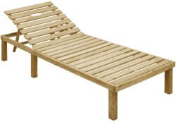 vidaXL Șezlong, lemn de pin tratat (49087) - comfy