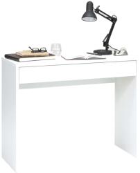 FMD Birou cu sertar lat, alb, 100 x 40 x 80 cm (428711) - comfy