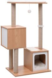 vidaXL Ansamblu pentru pisici, covoraș din funie de sisal, 104 cm (170923) - comfy