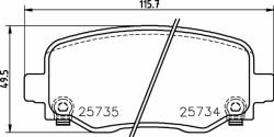 BREMBO set placute frana, frana disc BREMBO P 37 020 - automobilus