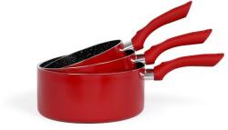 Livoo Set 3 Cratite MEN125RC, diametru 16, 18 si 20 cm