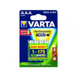 VARTA Ready2Use AAA (HR03) 800mAh akkumulátor 4db/bliszter (56703101404)