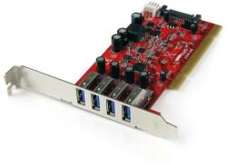 StarTech Adaptor PCI Startech PCIUSB3S4, PCI - 4x USB 3.0 (PCIUSB3S4)