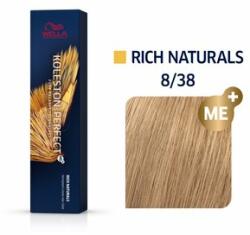 Wella Koleston Perfect Me+ Rich Naturals vopsea profesională permanentă pentru păr 8/38 60 ml - brasty