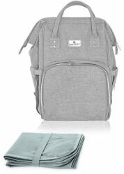 Lorelli - Rucsac pentru mamici Tina Cu multiple compartimente, Gri (10040260001)