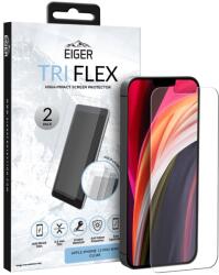 Eiger Folie iPhone 12 Pro Max Eiger Clear Tri Flex Clear 2 buc/pachet (EGSP00631)