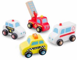 New Classic Toys Set 4 vehicule (NC11930) - mansarda-copiilor