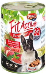 Panzi FitActive Beef with Beef Liver & Lamb with Apple Adult 12x1240 g