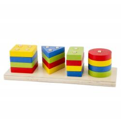 New Classic Toys - Sortator forme geometrice si culori (NC10500)