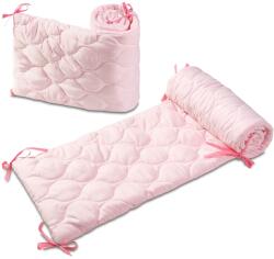 Kidizi Set 2 aparatori matlasate patut 120x60 cm Kidizi Pink Deluxe (5949221105925)