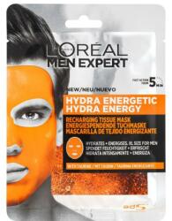 L'Oréal Mască din țesătură pentru față - L'Oreal Paris Men Expert Hydra Energetic 30 g
