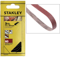 STANLEY Csiszolószalag 13 x 455 mm P60 korund 3db/cs - Stanley (STA33311-XJ)