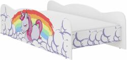  UNIKORNIS gyerekágy 160x80cm - ajándék matraccal