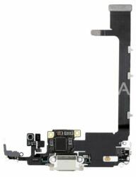 Apple iPhone 11 Pro Max, Átvezető szalagkábel (Flex), Töltőcsatlakozó, szürke