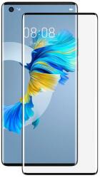 Baseus Temp-glass6312969 Baseus Huawei Mate 40 teljes lefedettséget biztosító karcálló, ütésálló kijelzővédő üvegfólia fekete kerettel, tempered glass, törlőkendővel (Temp-glass6312969)
