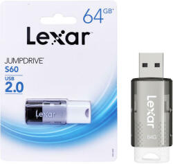 Lexar JumpDrive S60 64GB USB 2.0 LJDS060064G-BNBNG Memory stick