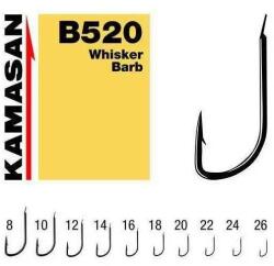Kamasan Carlige KAMASAN B520 Whisker Barb, Nr. 10, 10 buc. /plic (KHPB520010)