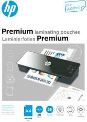 HP Meleglamináló fólia, 125 mikron, A4, fényes, 25 db, HP "Premium (HPF9122)