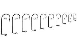 Mustad Carlig Mustad Pentru Jig BLN 100Buc/Plicic Nr. 2/0 (M.32627NPBLN.02)