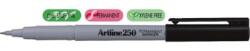 ARTLINE Permanent marker ARTLINE 250, corp plastic, varf rotund 0.4mm - negru (EK-250-BK) - ihtis