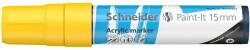 Schneider Marker cu vopsea acrilica Schneider Paint-It 330 15 mm, galben