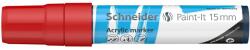 Schneider Marker cu vopsea acrilica Schneider Paint-It 330 15 mm, rosu
