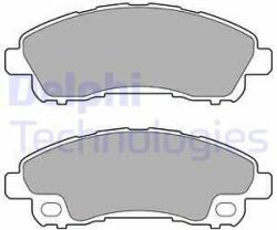DELPHI set placute frana, frana disc DELPHI LP2716 (LP2716)