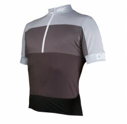 POC - tricou ciclism pentru femei Fondo Wo Half Zip - gri inchis gri deschis (PC560128096)