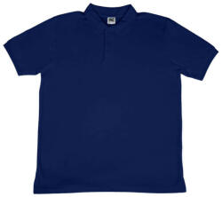 SG Lighting Férfi galléros póló rövid ujjú SG Poly Cotton Polo - S, Sötétkék (navy)