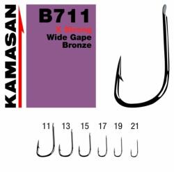 Kamasan Carlige KAMASAN B711 X Strong, Bronze, Nr. 15, 10 buc. /plic (KHPB711015)