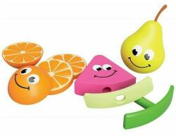 Fat Brain Toys - Set de alimente Fructele prietenoase Senzoriale (FBTFA227-1)
