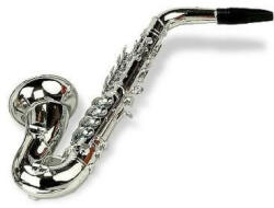 Reig Musicales Saxofon plastic metalizat, 8 note (RG284) - roua Instrument muzical de jucarie