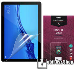 MyScreen CRYSTAL BacteriaFREE képernyővédő fólia - CRYSTAL - 1db, törlőkendővel, antibakteriális, A képernyő sík részét védi! - HUAWEI MediaPad T5 10