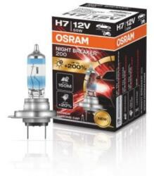 OSRAM Night Breaker 200 H7 55W +200% halogén izzó 64210NB200