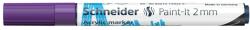 Schneider Marker cu vopsea acrilica Schneider Paint-It 310, varf rotund 2 mm, mov