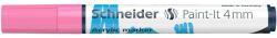 Schneider Marker cu vopsea acrilica Schneider Paint-It 320, varf rotund 4 mm, roz pal