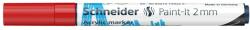 Schneider Marker cu vopsea acrilica Schneider Paint-It 310, varf rotund 2 mm, rosu