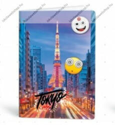  City - Mmoji A4 kockás füzet, Tokyo (1 db) (LI_2021_18306_t)