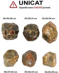  Cristal Natural Granat Andradit-Granat Verde Brut - 25-35 x 25-30 x 20-31 mm - ( XL )