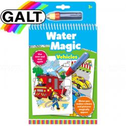 Galt Water magic: carte de colorat vehicule (1004933) Carte de colorat