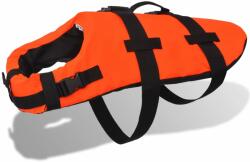 vidaXL Vestă de salvare câini, mărime M, portocaliu (91139)