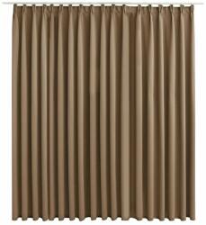  Draperie opacă cu cârlige, gri taupe, 290 x 245 cm (134441)