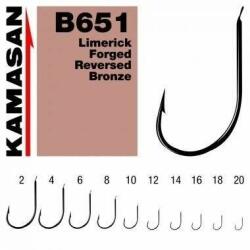 Kamasan Carlige KAMASAN B651 Limerick, Nr. 2, 10buc. /plic (KHPB651002)
